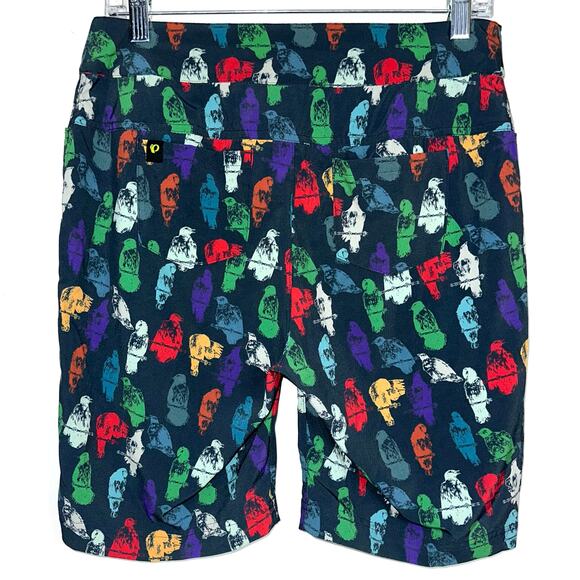 NWT Pearl Izumi Women’s Summit Shell Mountain Bike Shorts in Purdy Birds Size 8 - Picture 13 of 16